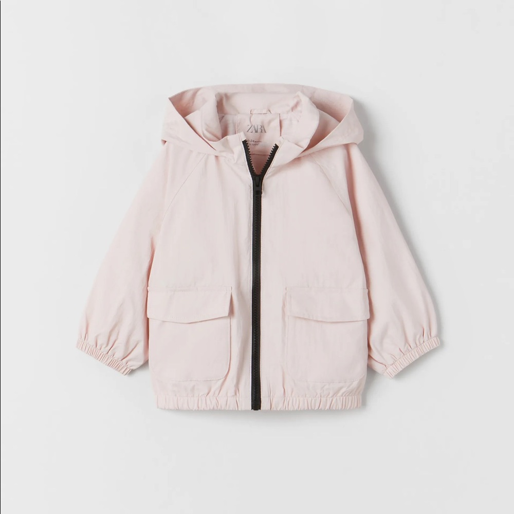 ZARA Girls rain jacket